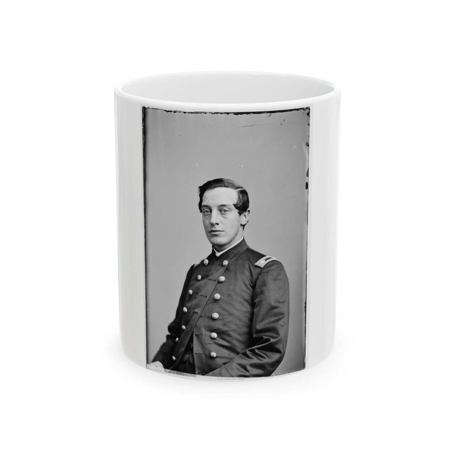 Alford B. Chapman, 57th N.Y. 001 (U.S. Civil War) White Coffee Mug