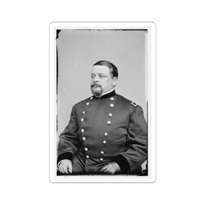 Alfred Gibbs, Col. 130Th Ny Inf 001 (U.S. Civil War) STICKER Vinyl Kiss-Cut Decal 3 Inch White - The Sticker Space