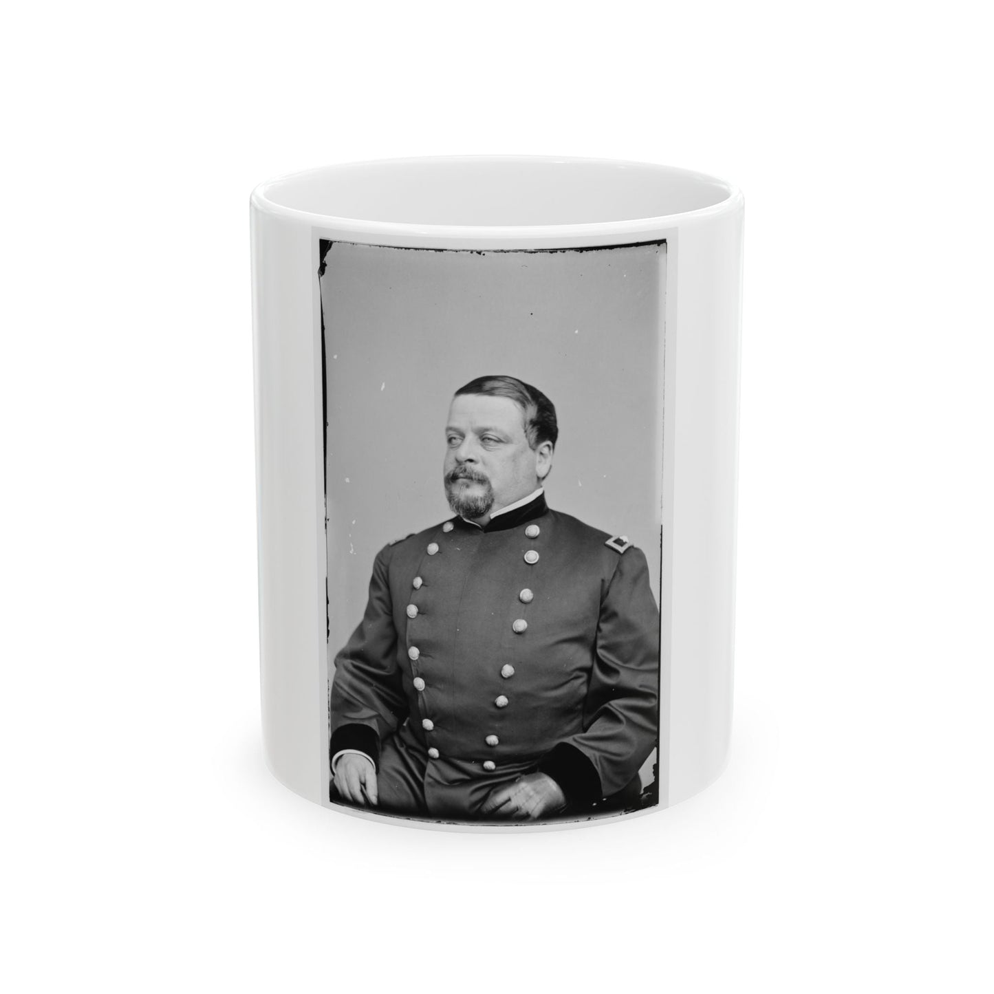 Alfred Gibbs, Col. 130th Ny Inf 001 (U.S. Civil War) White Coffee Mug