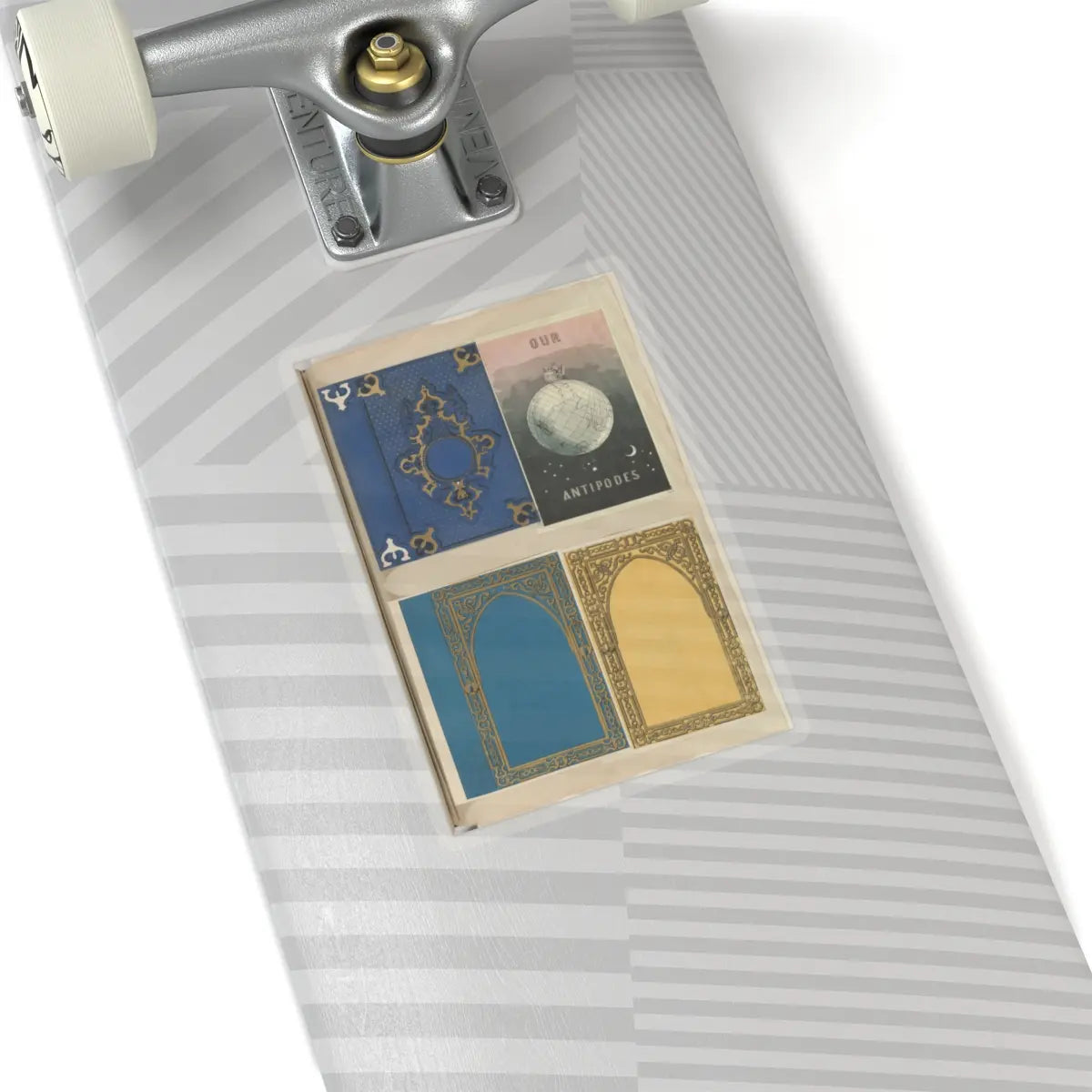 SKU:TSS-STICK-LFRHNR-6X6 Sizes:6" × 6" Types:Transparent