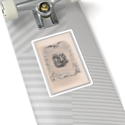 SKU:TSS-STICK-LFRJHN-6X6-2 Sizes:6" × 6" Types:White