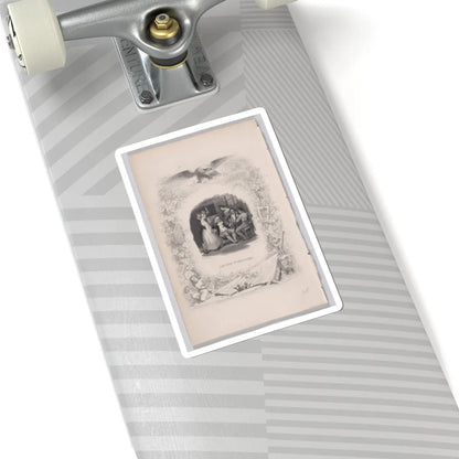SKU:TSS-STICK-LFRJHN-6X6-5 Sizes:6" × 6" Types:White