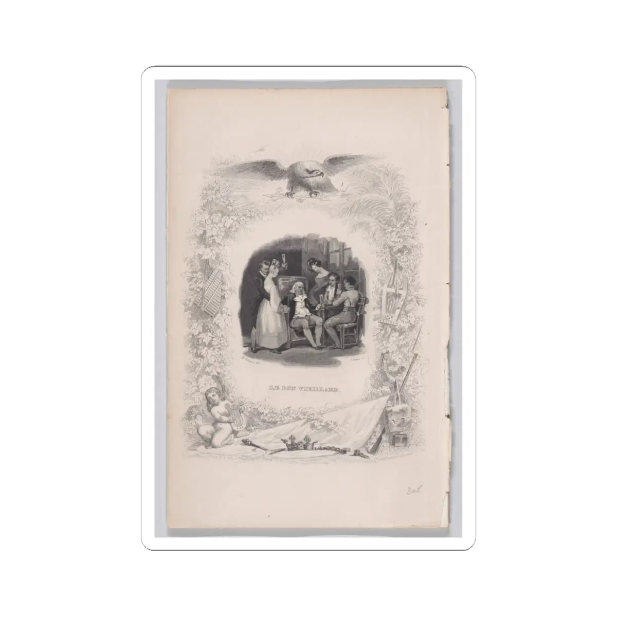 SKU:TSS-STICK-LFRJHN-6X6-5 Sizes:6" × 6" Types:White
