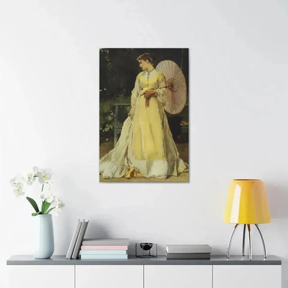 Alfred Stevens (1823-1906) In the Country - c1867 - Canvas Wall Art - The Sticker Space