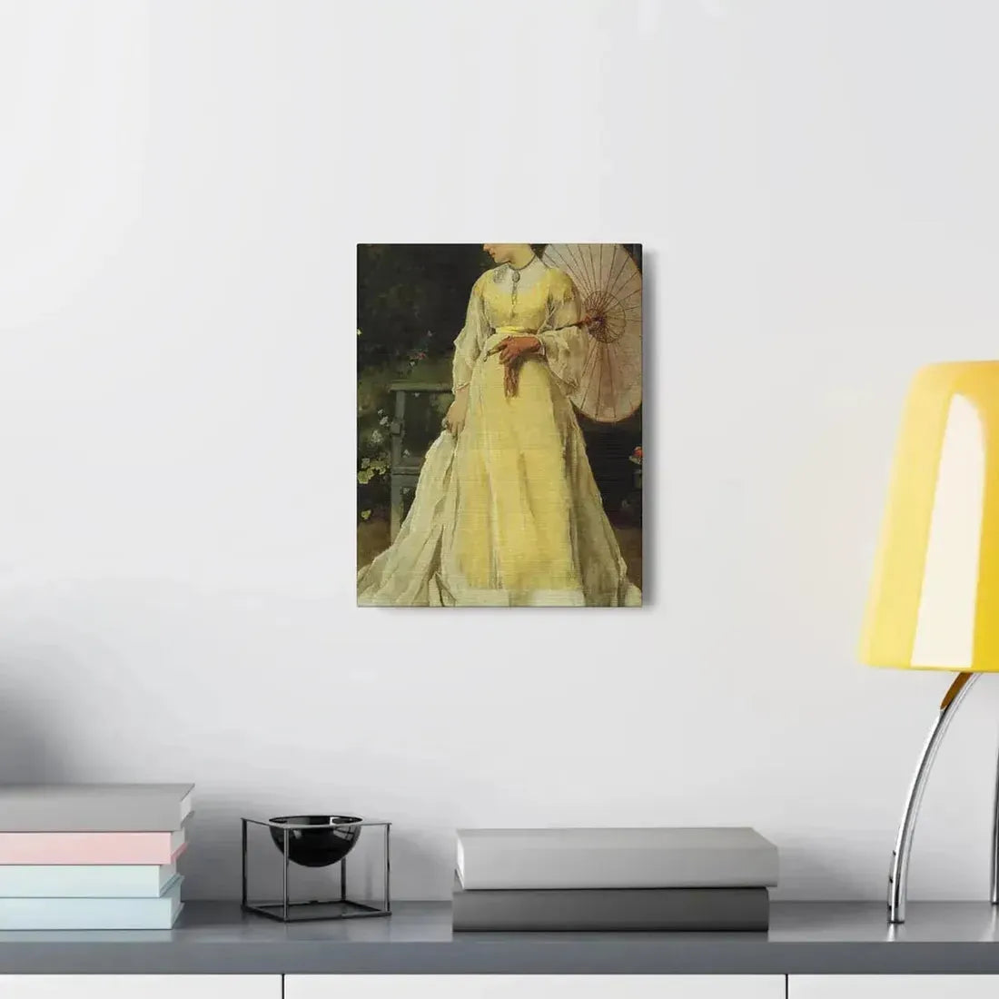 Alfred Stevens (1823-1906) In the Country - c1867 - Canvas Wall Art - The Sticker Space