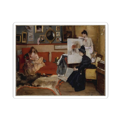 SKU:TSS-STICK-LFRSTV-6X6-2 Sizes:6" × 6" Types:White