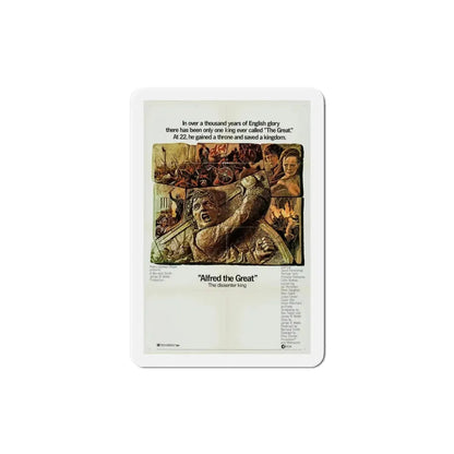 Alfred the Great 1969 Movie Poster Refrigerator Magnet - The Sticker Space