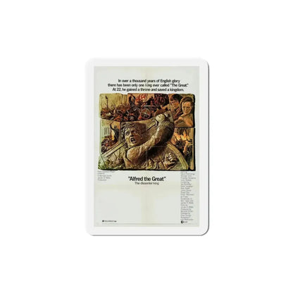 Alfred the Great 1969 Movie Poster Refrigerator Magnet - The Sticker Space