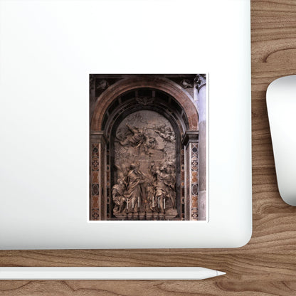 ALGARDI, Alessandro - 2- - The Meeting of Leo I and Attila (Artwork) STICKER Vinyl Die-Cut Decal-The Sticker Space