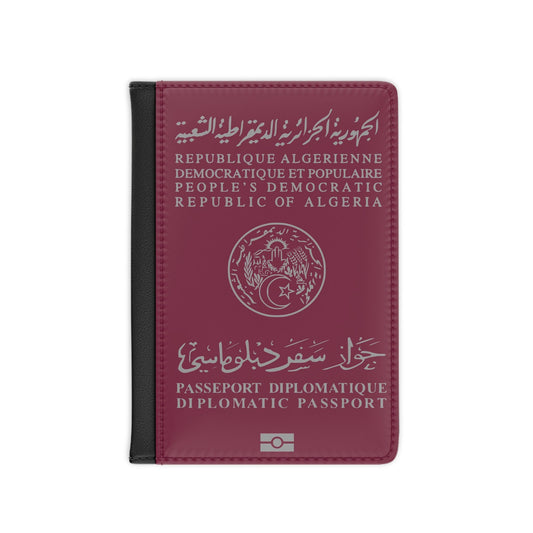 Algerian Electronic Biometric Diplomatic Passport - Passport Holder-3.9" x 5.8"-The Sticker Space