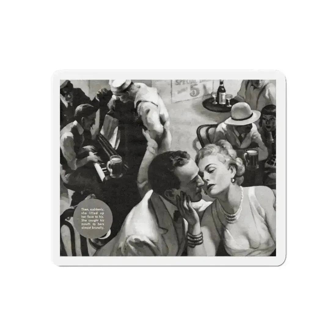 Alias Emerald Annie, Liberty magazine, June 19, 1937 (Magazine Illustration) Refrigerator Magnet - The Sticker Space