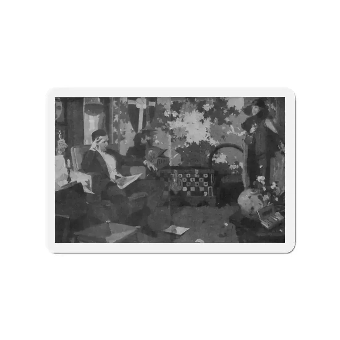 Alibi, McCalls magazine, August 1926 (Magazine Illustration) Refrigerator Magnet - The Sticker Space