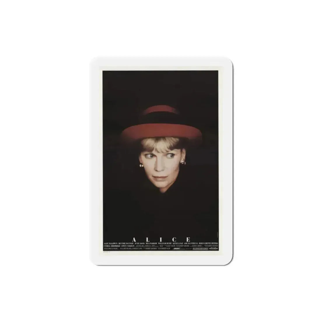 Alice 1990 Movie Poster Refrigerator Magnet - The Sticker Space