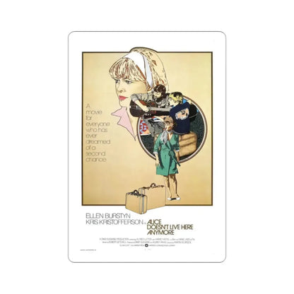 Alice Doesn't Live Here Anymore 1974 2 Movie Poster STICKER Vinyl Die-Cut Decal 2 Inch - The Sticker Space
