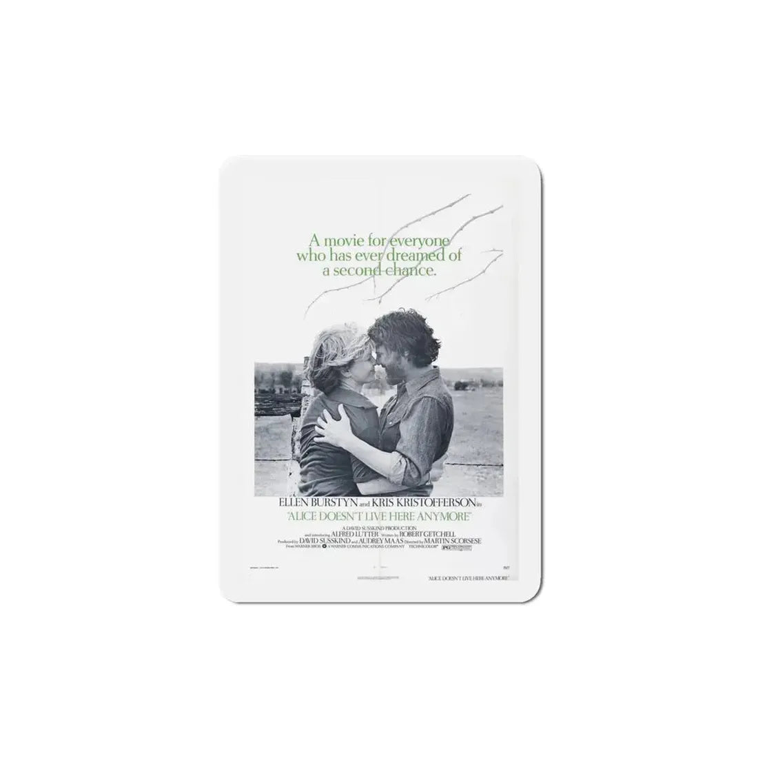 Alice Doesn't Live Here Anymore 1974 Movie Poster Refrigerator Magnet 6 Inch - The Sticker Space