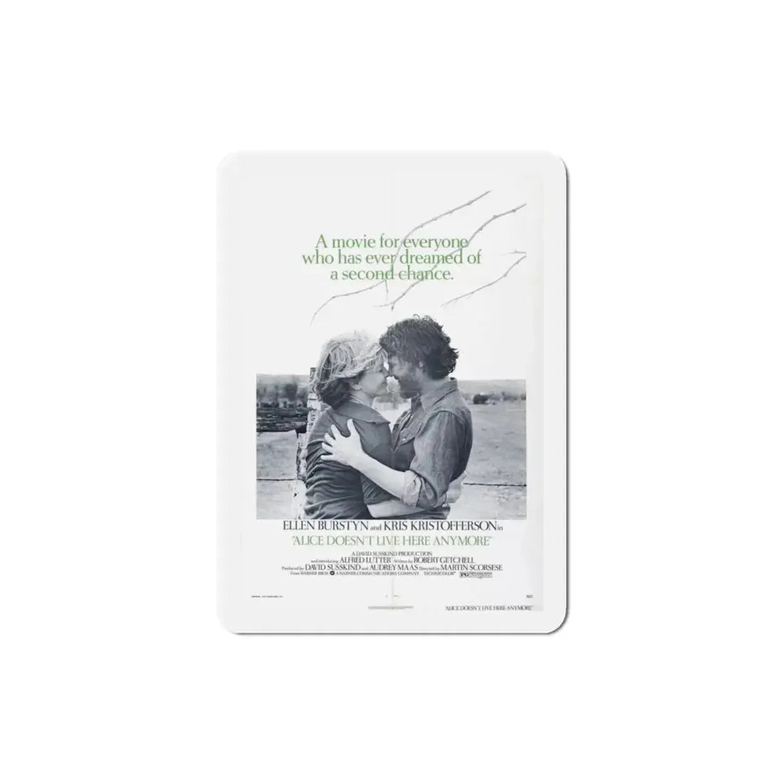 Alice Doesn't Live Here Anymore 1974 Movie Poster Refrigerator Magnet - The Sticker Space
