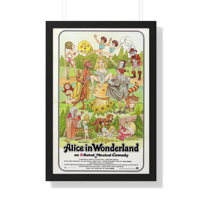 ALICE IN WONDERLAND (an x-rated musical comedy) 1976 - Framed Movie Poster-20" x 30"-The Sticker Space