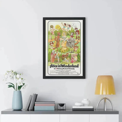 ALICE IN WONDERLAND (an x-rated musical comedy) 1976 - Framed Movie Poster - The Sticker Space