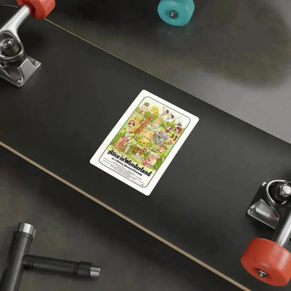 ALICE IN WONDERLAND (An X-Rated Musical Comedy) 1976 Movie Poster STICKER Vinyl Die-Cut Decal - The Sticker Space