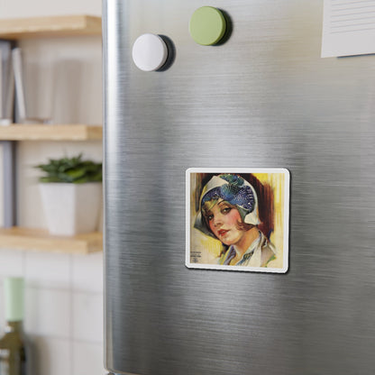 Alice White (Magazine Illustration) Refrigerator Magnet-The Sticker Space