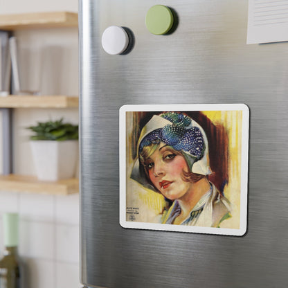 Alice White (Magazine Illustration) Refrigerator Magnet-The Sticker Space