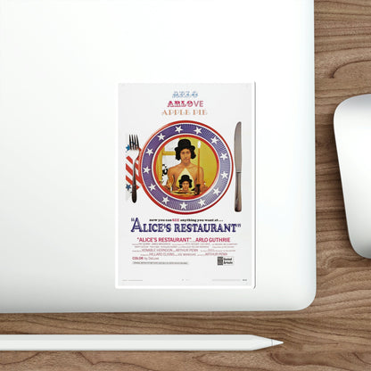 Alice's Restaurant 1969 Movie Poster STICKER Vinyl Die-Cut Decal-The Sticker Space