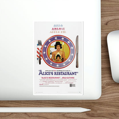 Alice's Restaurant 1969 Movie Poster STICKER Vinyl Die-Cut Decal-The Sticker Space