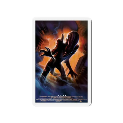 ALIEN (10TH ANNIVERSARY) 1979 Movie Poster - Refrigerator Magnet 4 Inch - The Sticker Space