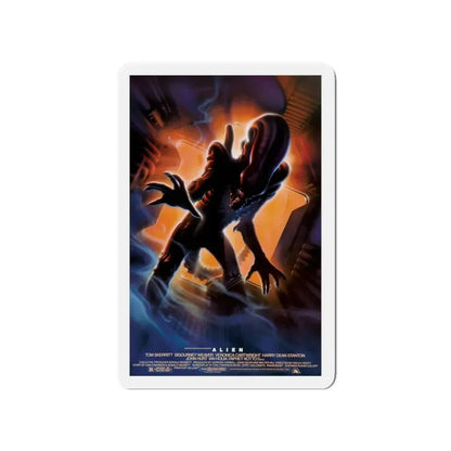 ALIEN (10TH ANNIVERSARY) 1979 Movie Poster - Refrigerator Magnet 4 Inch - The Sticker Space