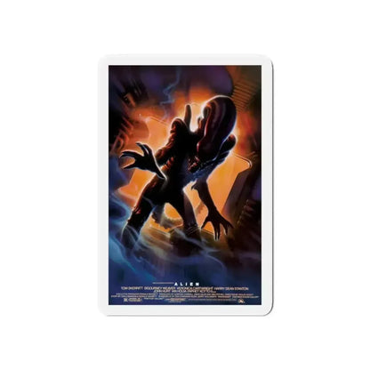 ALIEN (10TH ANNIVERSARY) 1979 Movie Poster - Refrigerator Magnet - The Sticker Space