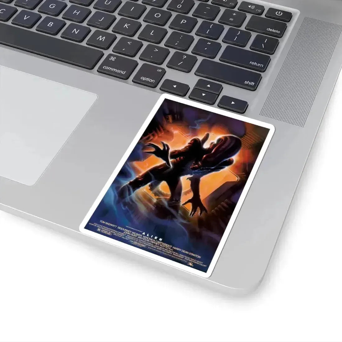 ALIEN (10TH ANNIVERSARY) 1979 Movie Poster - STICKER Vinyl Kiss-Cut Decal - The Sticker Space