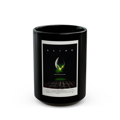 ALIEN 1979 Movie Poster - Black Coffee Mug-15oz-The Sticker Space