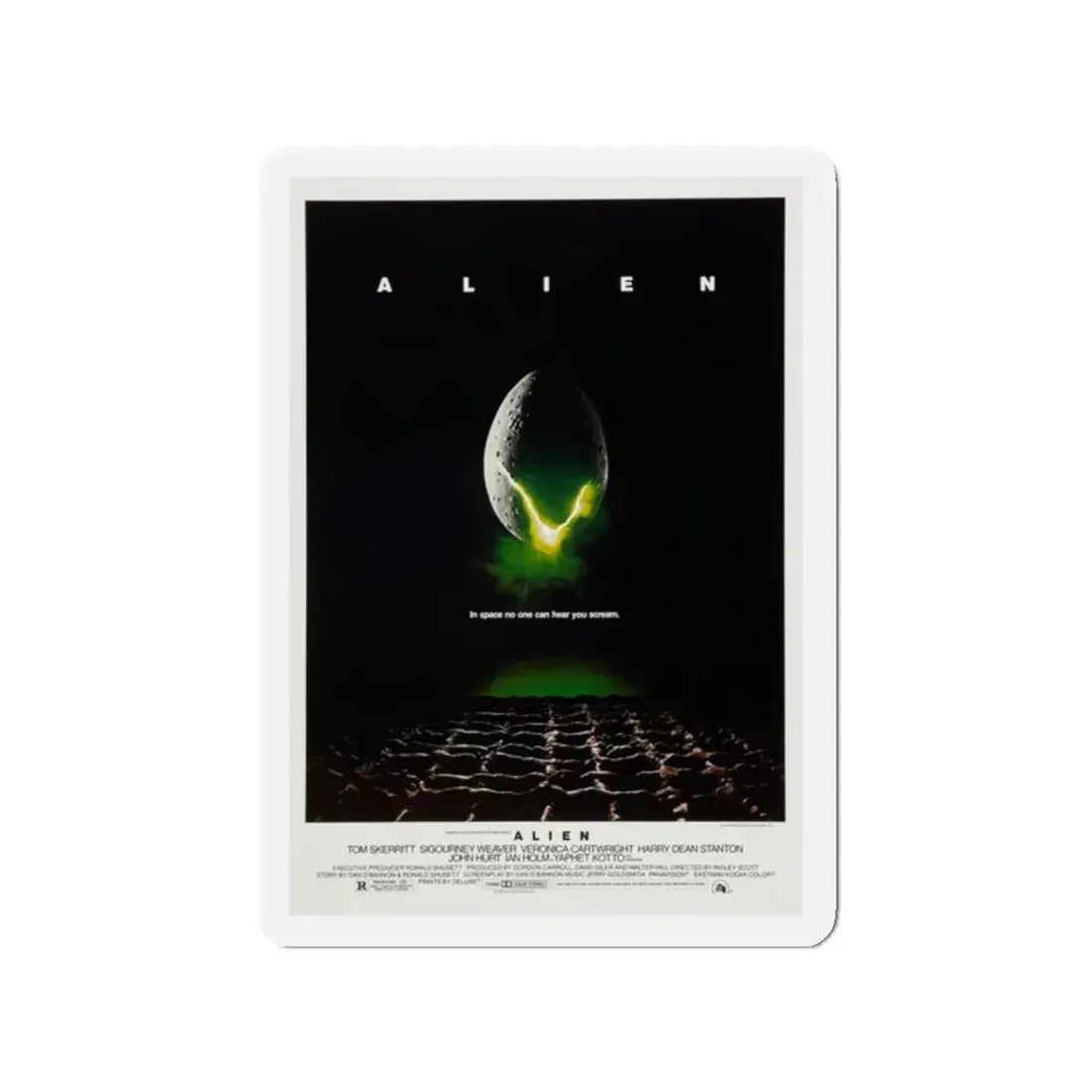 ALIEN 1979 Movie Poster - Refrigerator Magnet 2 Inch - The Sticker Space