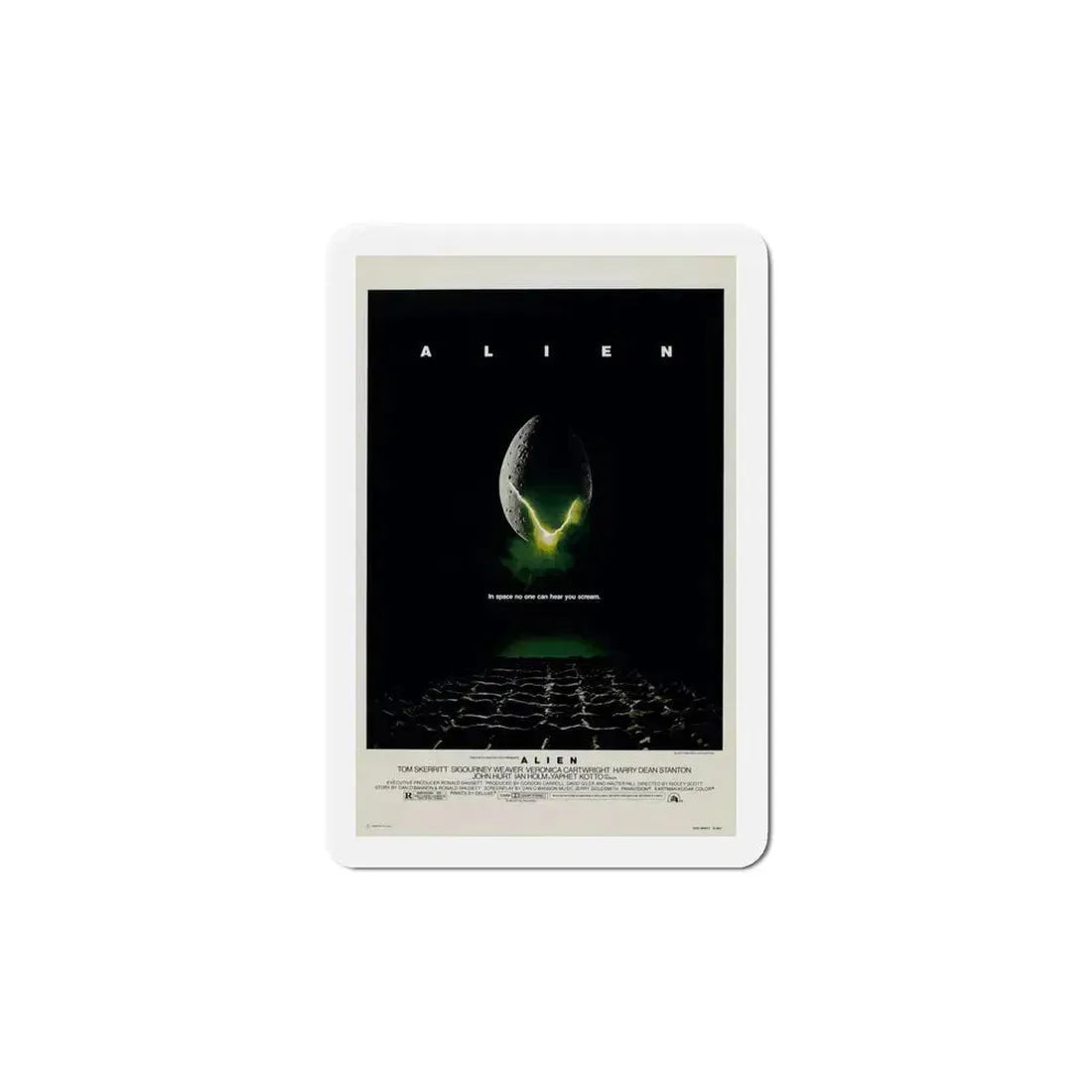 Alien 1979 Movie Poster Refrigerator Magnet 6 Inch - The Sticker Space