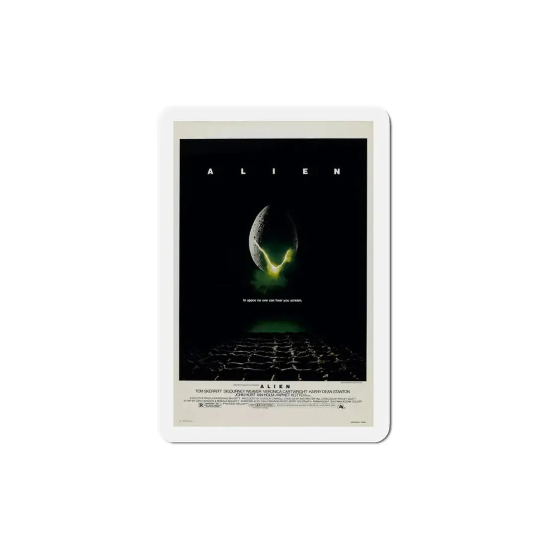 Alien 1979 Movie Poster Refrigerator Magnet - The Sticker Space