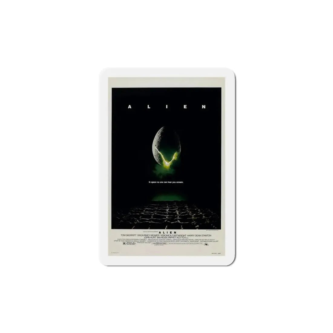 Alien 1979 Movie Poster Refrigerator Magnet - The Sticker Space