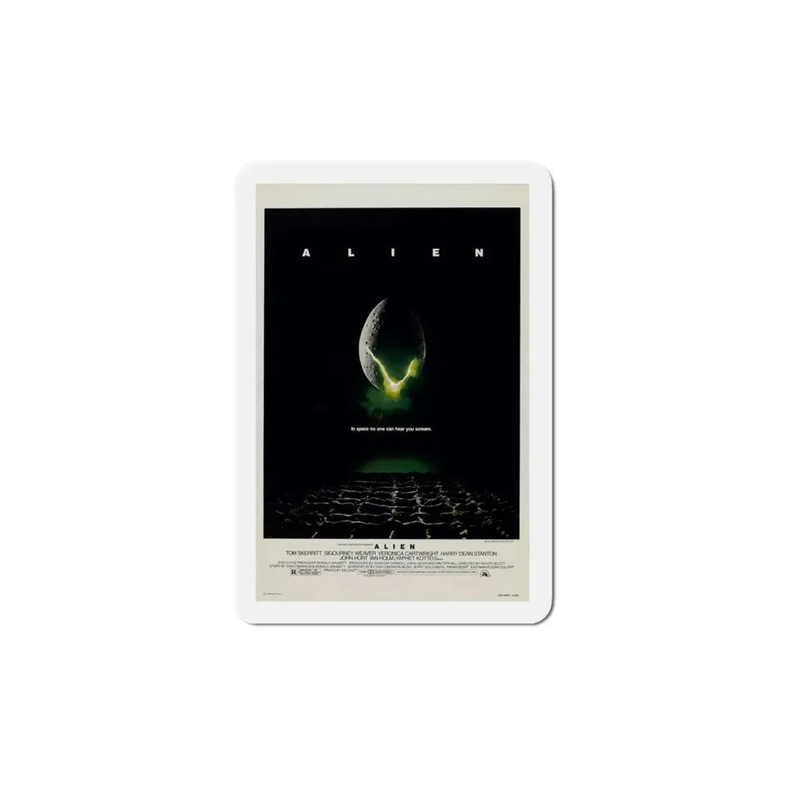 Alien 1979 Movie Poster Refrigerator Magnet - The Sticker Space