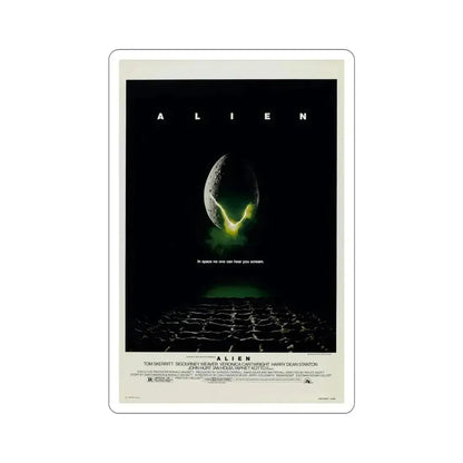 Alien 1979 Movie Poster STICKER Vinyl Die-Cut Decal - The Sticker Space