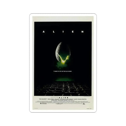Alien 1979 Movie Poster STICKER Vinyl Die-Cut Decal - The Sticker Space