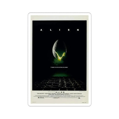 Alien 1979 Movie Poster STICKER Vinyl Die-Cut Decal - The Sticker Space