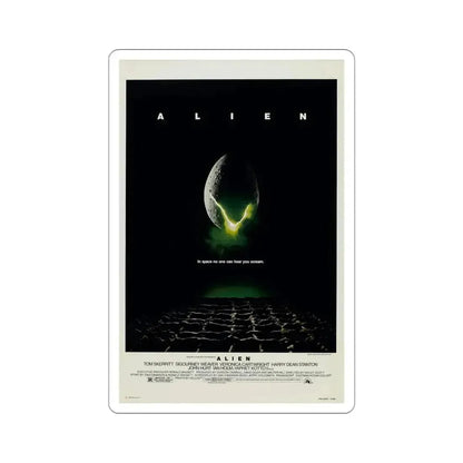 Alien 1979 Movie Poster STICKER Vinyl Die-Cut Decal - The Sticker Space
