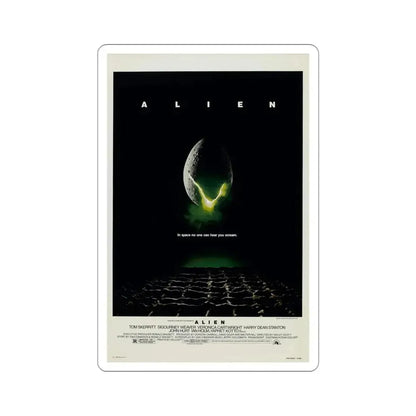Alien 1979 Movie Poster STICKER Vinyl Die-Cut Decal - The Sticker Space