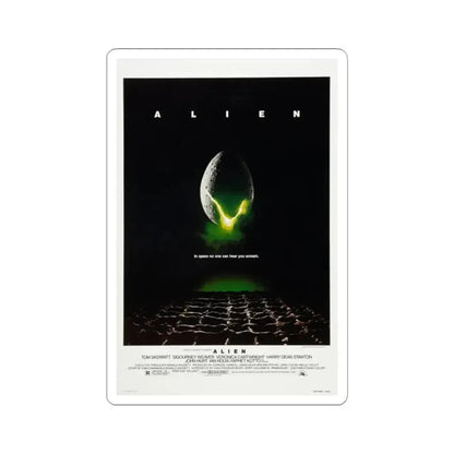 ALIEN 1979 Movie Poster - STICKER Vinyl Kiss-Cut Decal 2 Inch White - The Sticker Space