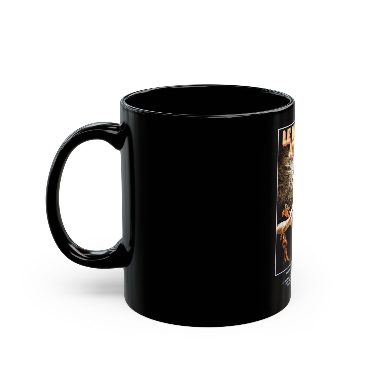 ALIEN 2 (FRENCH) 1986 Movie Poster - Black Coffee Mug