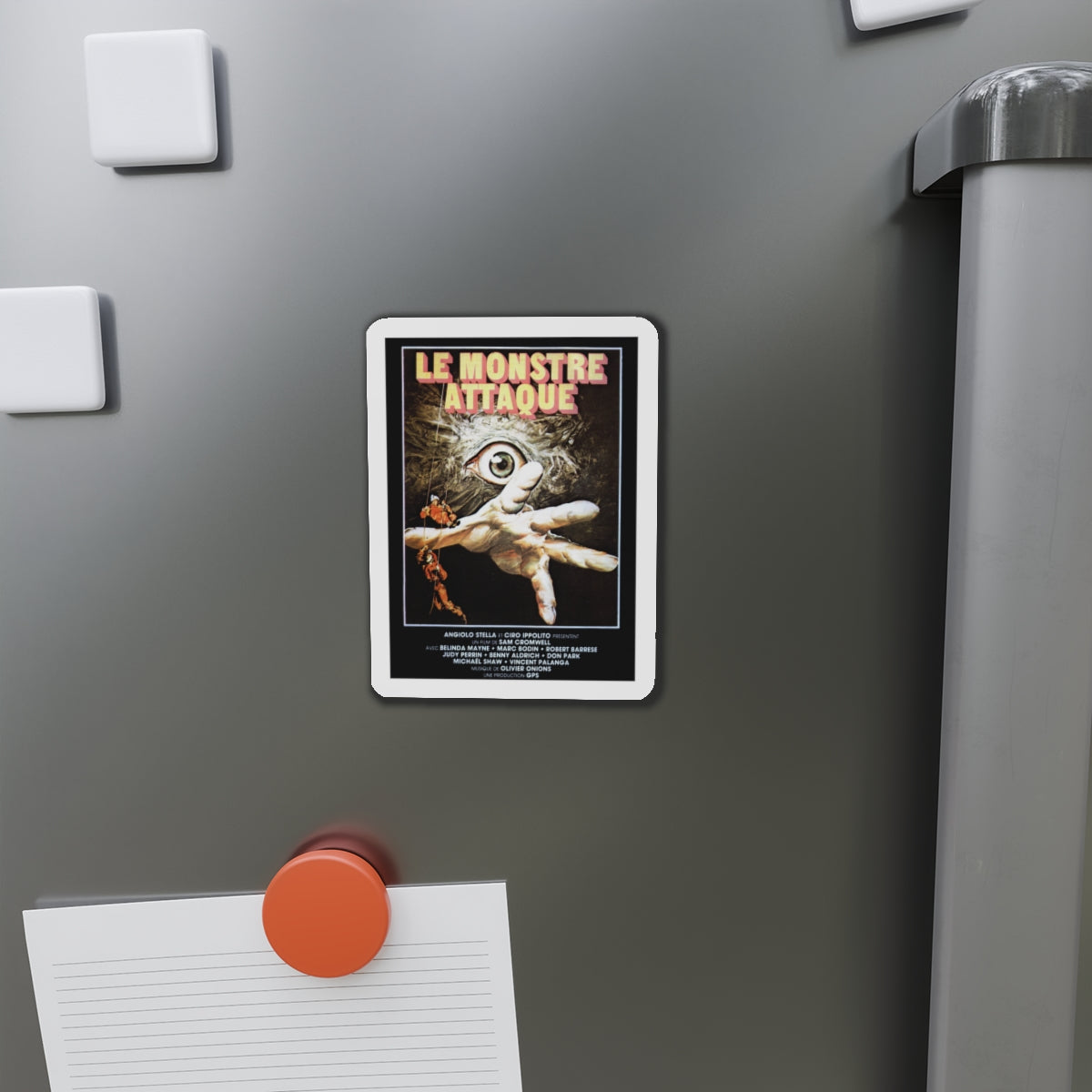 ALIEN 2 (FRENCH) 1986 Movie Poster - Die-Cut Magnet-The Sticker Space