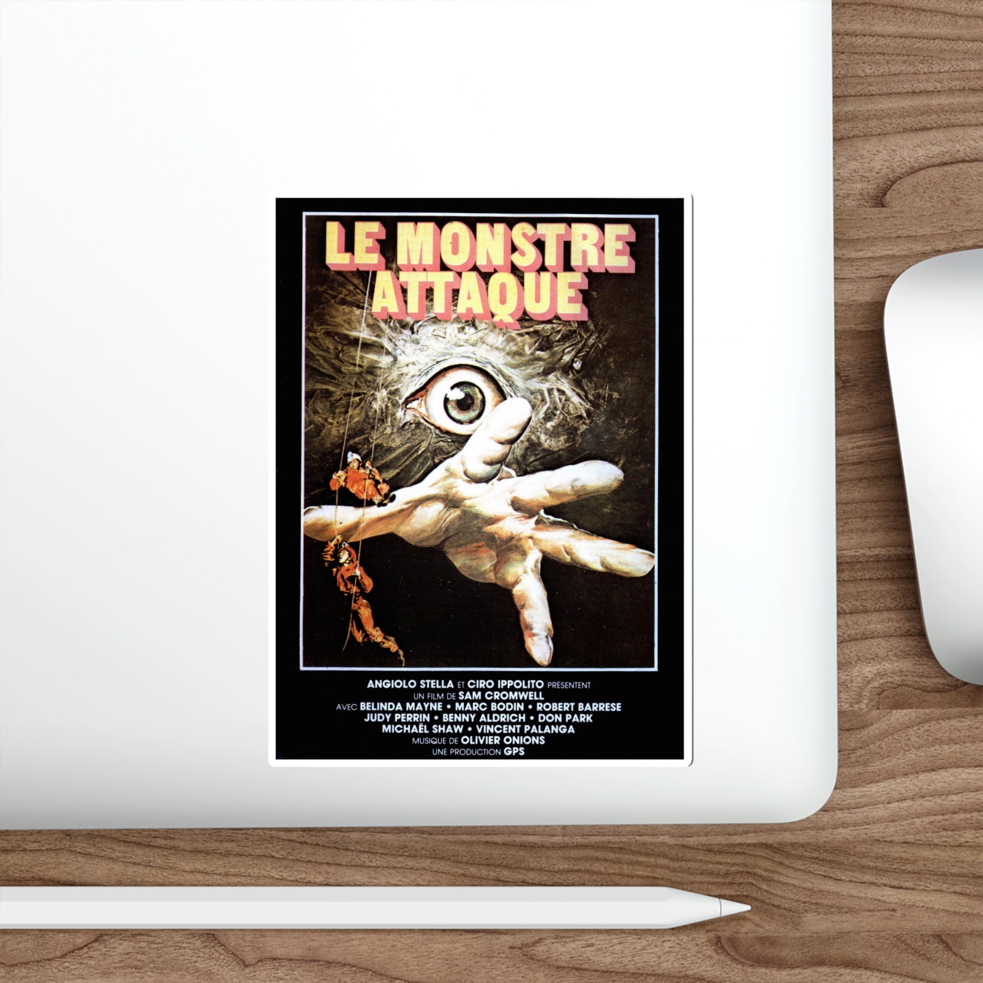 ALIEN 2 (FRENCH) 1986 Movie Poster STICKER Vinyl Die-Cut Decal-The Sticker Space