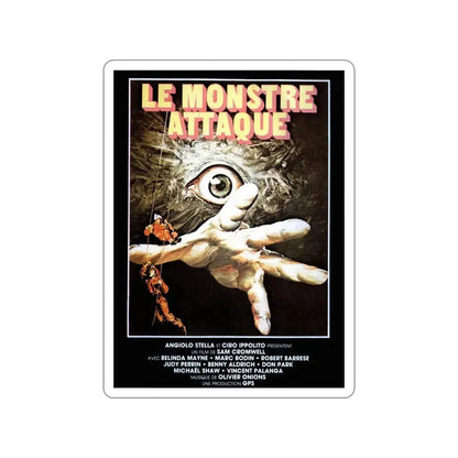 ALIEN 2 (FRENCH) 1986 Movie Poster STICKER Vinyl Die-Cut Decal - The Sticker Space