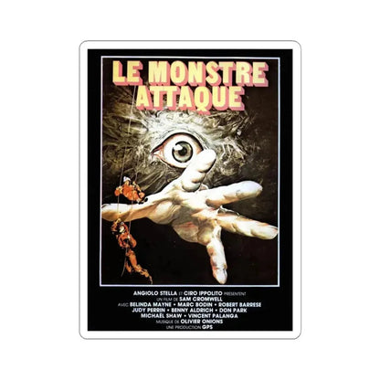 ALIEN 2 (FRENCH) 1986 Movie Poster - STICKER Vinyl Kiss-Cut Decal 6 Inch White - The Sticker Space