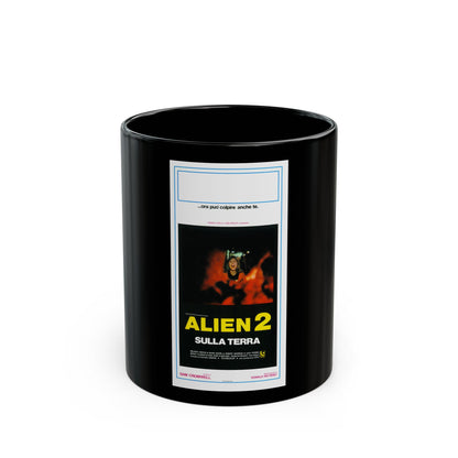 ALIEN 2 (ITALIAN) 1986 Movie Poster - Black Coffee Mug