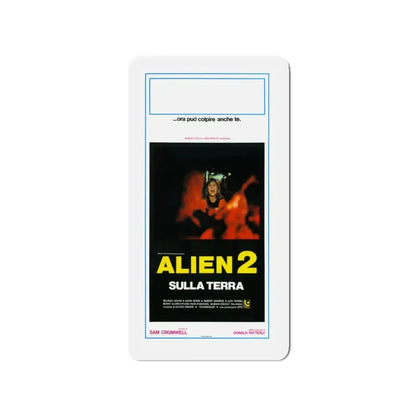 ALIEN 2 (ITALIAN) 1986 Movie Poster - Refrigerator Magnet 3 Inch - The Sticker Space